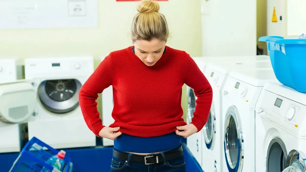 Få tillbaka krympta bomullsplagg — enkelt