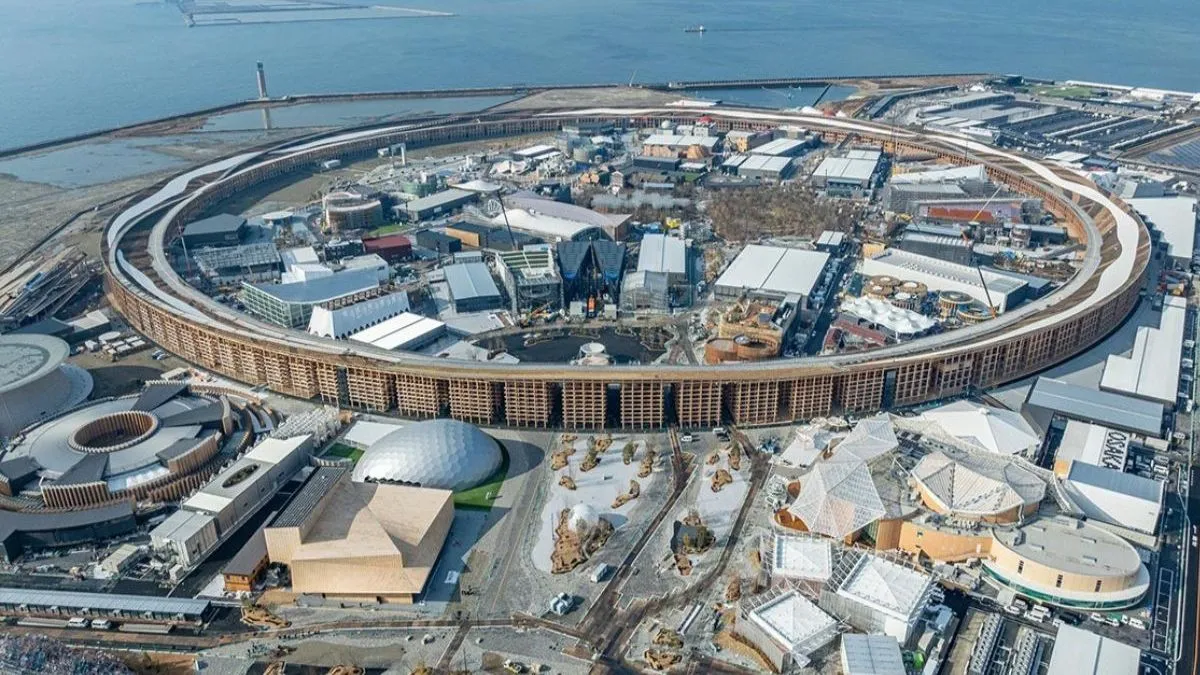 Det stora ringen – en arkitekturpärla på Yumeshima